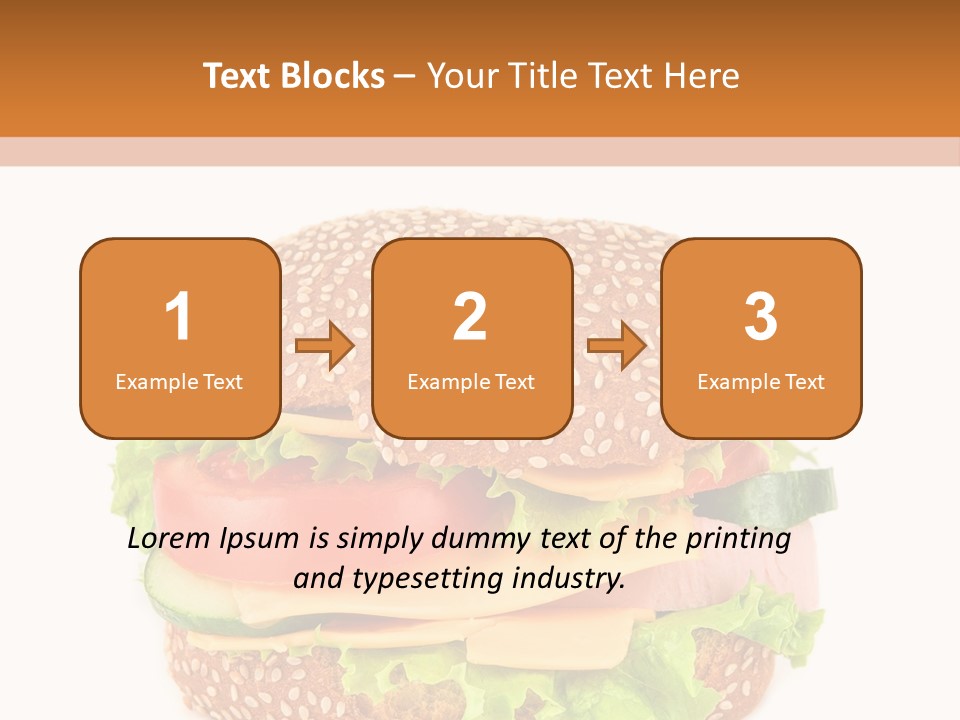 Sandwich PowerPoint Template