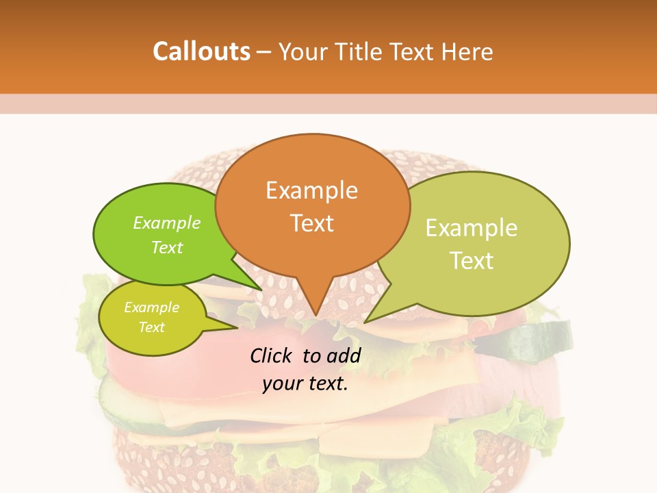 Sandwich PowerPoint Template