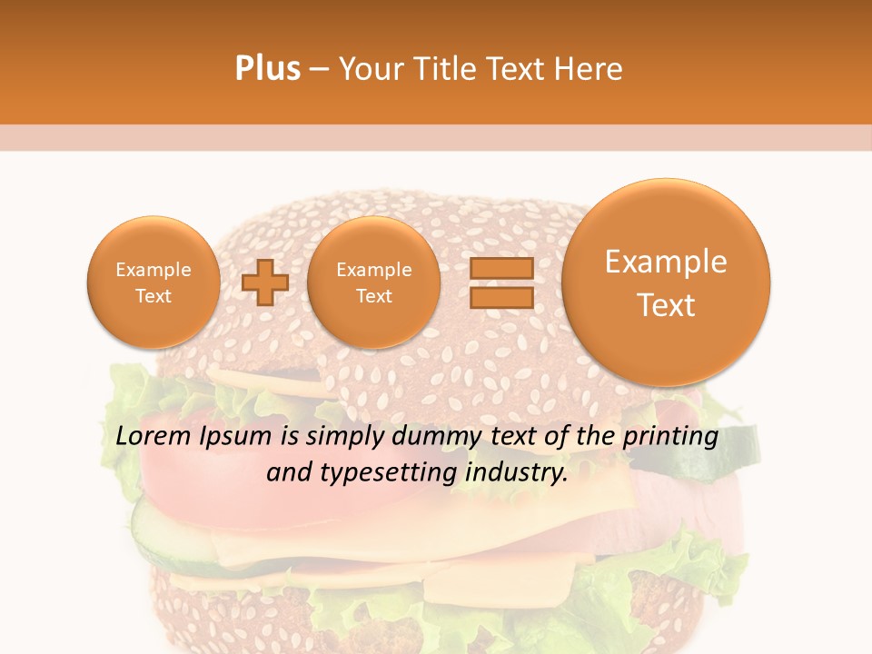 Sandwich PowerPoint Template