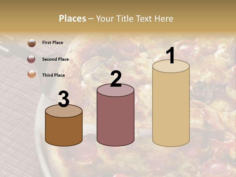 Pastry Dish Whole PowerPoint Template
