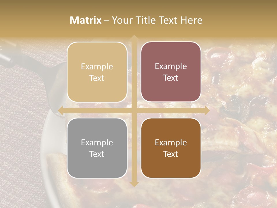 Pastry Dish Whole PowerPoint Template