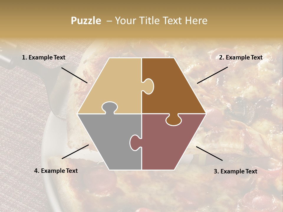 Pastry Dish Whole PowerPoint Template