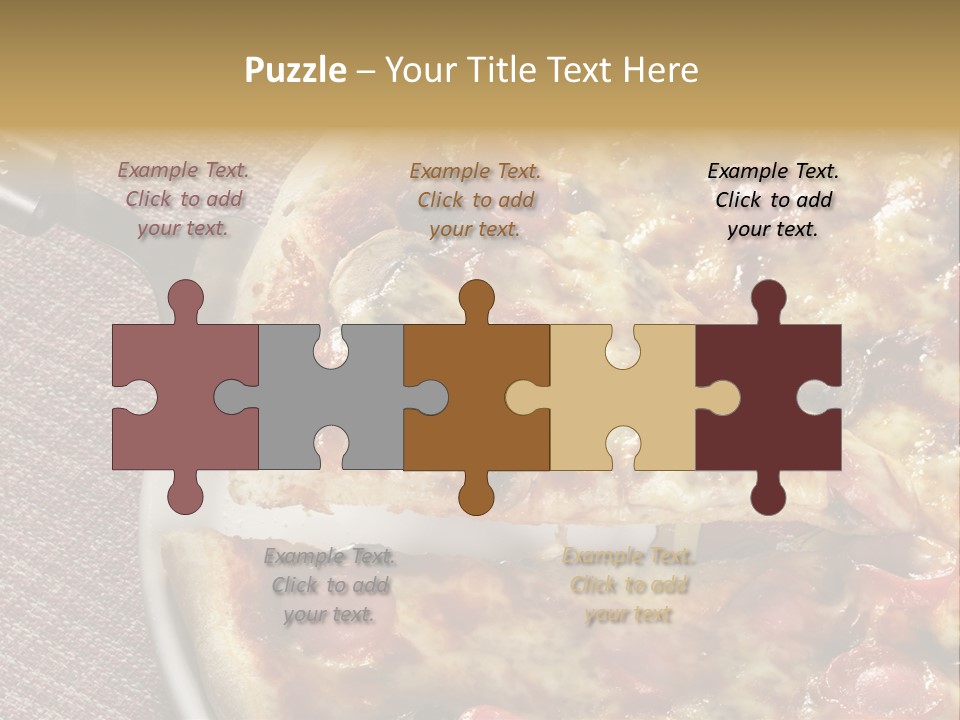 Pastry Dish Whole PowerPoint Template