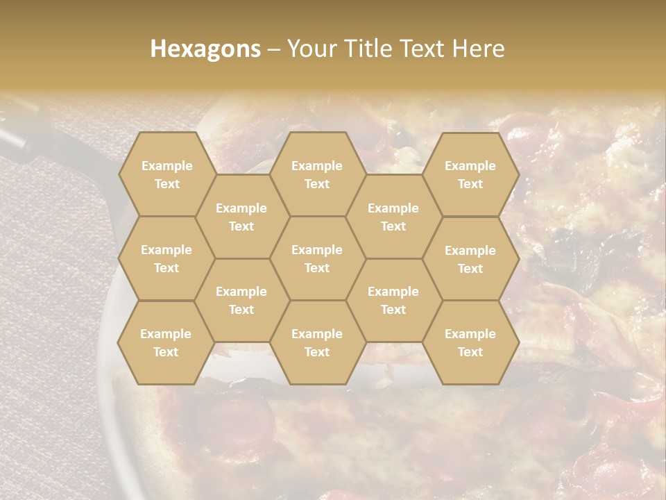 Pastry Dish Whole PowerPoint Template