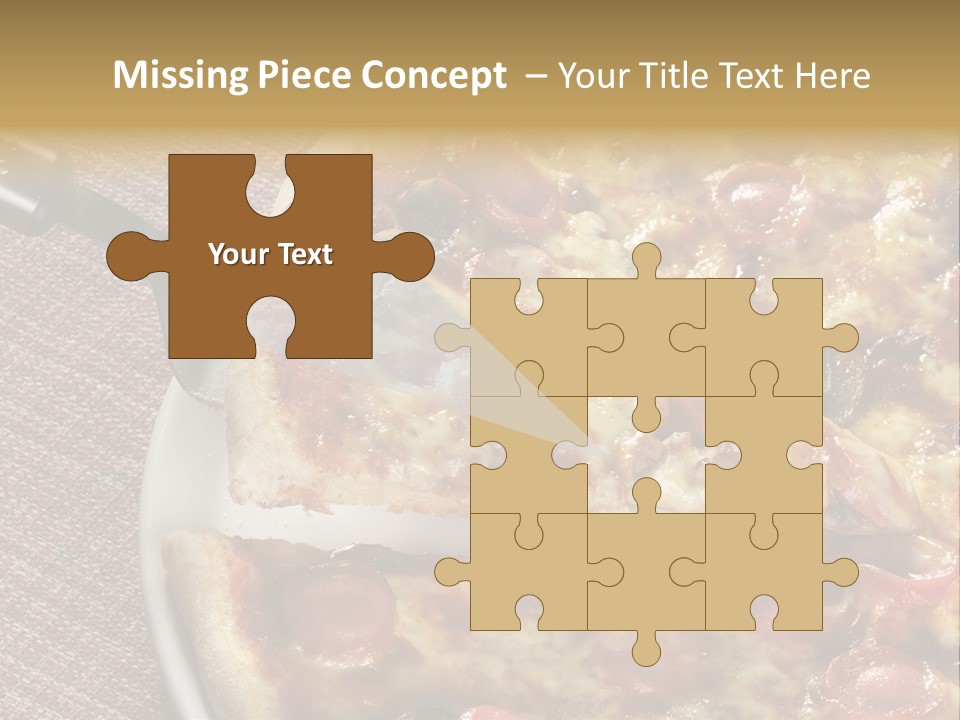 Pastry Dish Whole PowerPoint Template