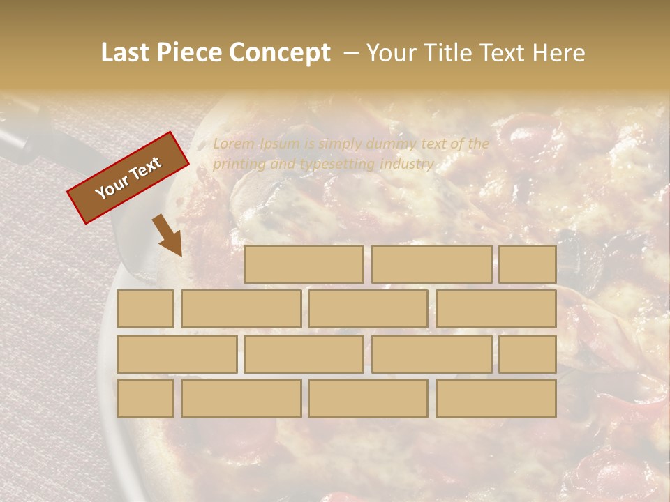 Pastry Dish Whole PowerPoint Template
