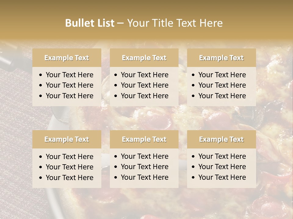 Pastry Dish Whole PowerPoint Template