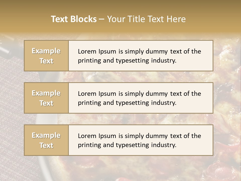 Pastry Dish Whole PowerPoint Template