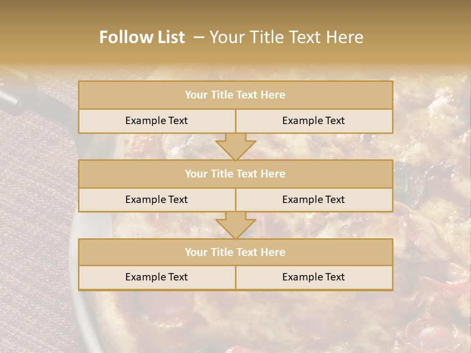 Pastry Dish Whole PowerPoint Template