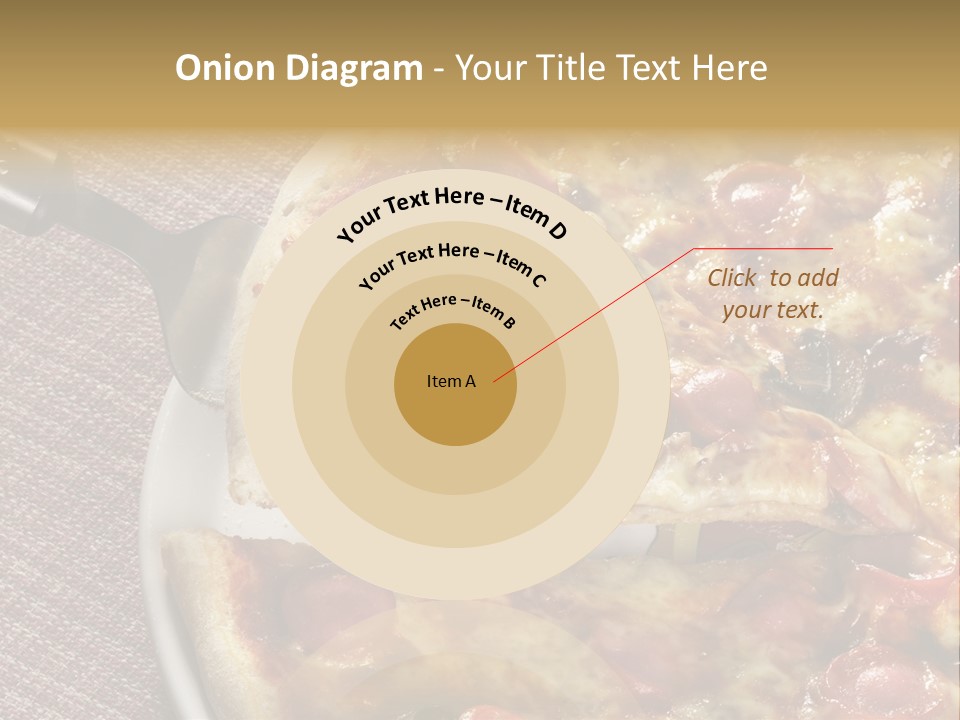 Pastry Dish Whole PowerPoint Template