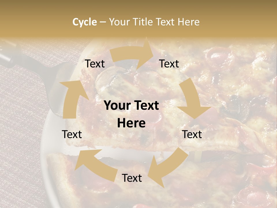 Pastry Dish Whole PowerPoint Template