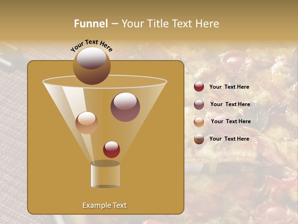Pastry Dish Whole PowerPoint Template