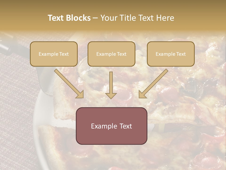 Pastry Dish Whole PowerPoint Template