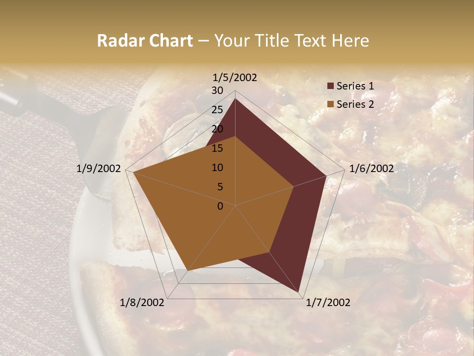 Pastry Dish Whole PowerPoint Template