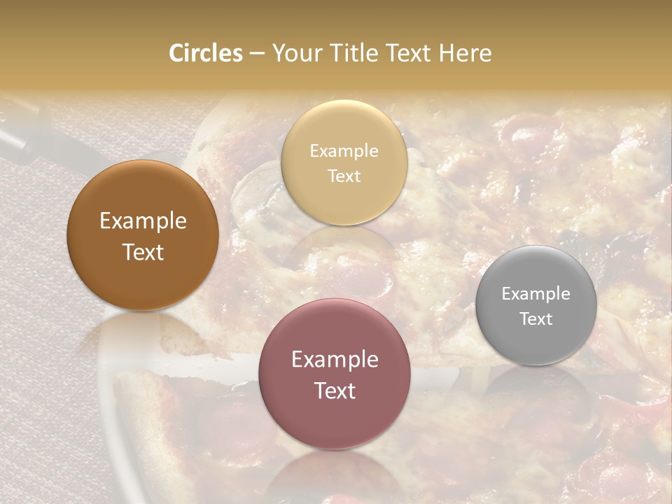 Pastry Dish Whole PowerPoint Template