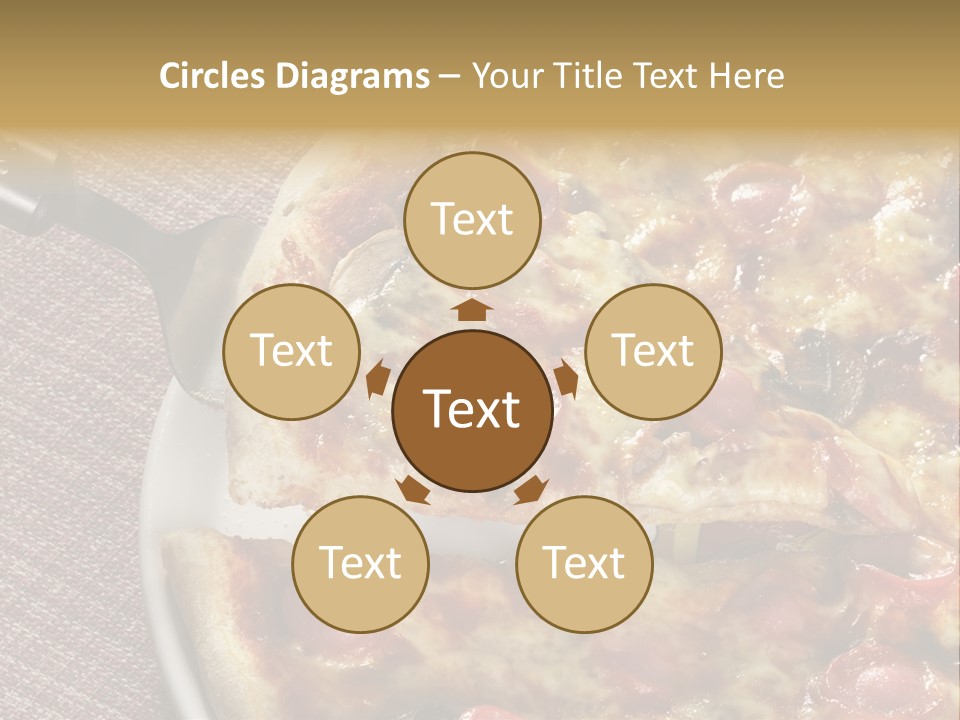Pastry Dish Whole PowerPoint Template