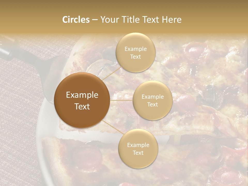 Pastry Dish Whole PowerPoint Template