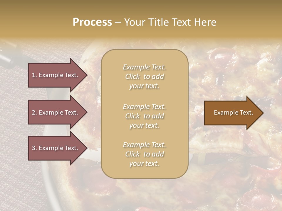 Pastry Dish Whole PowerPoint Template