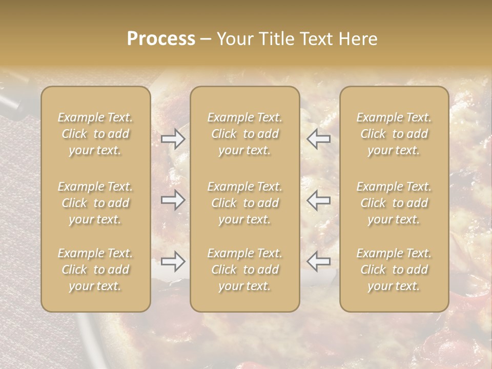 Pastry Dish Whole PowerPoint Template