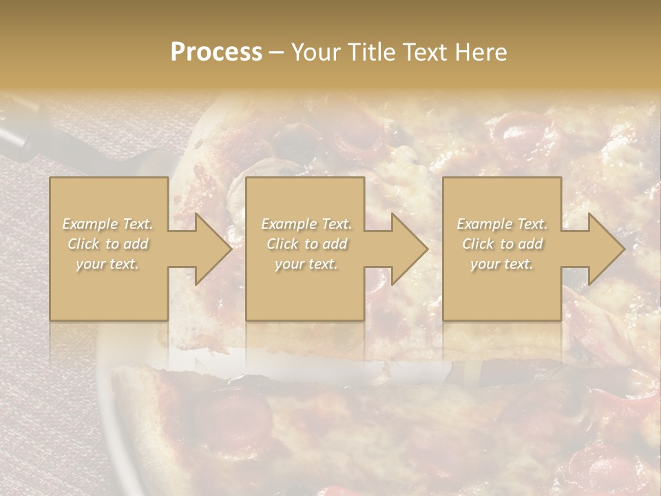 Pastry Dish Whole PowerPoint Template