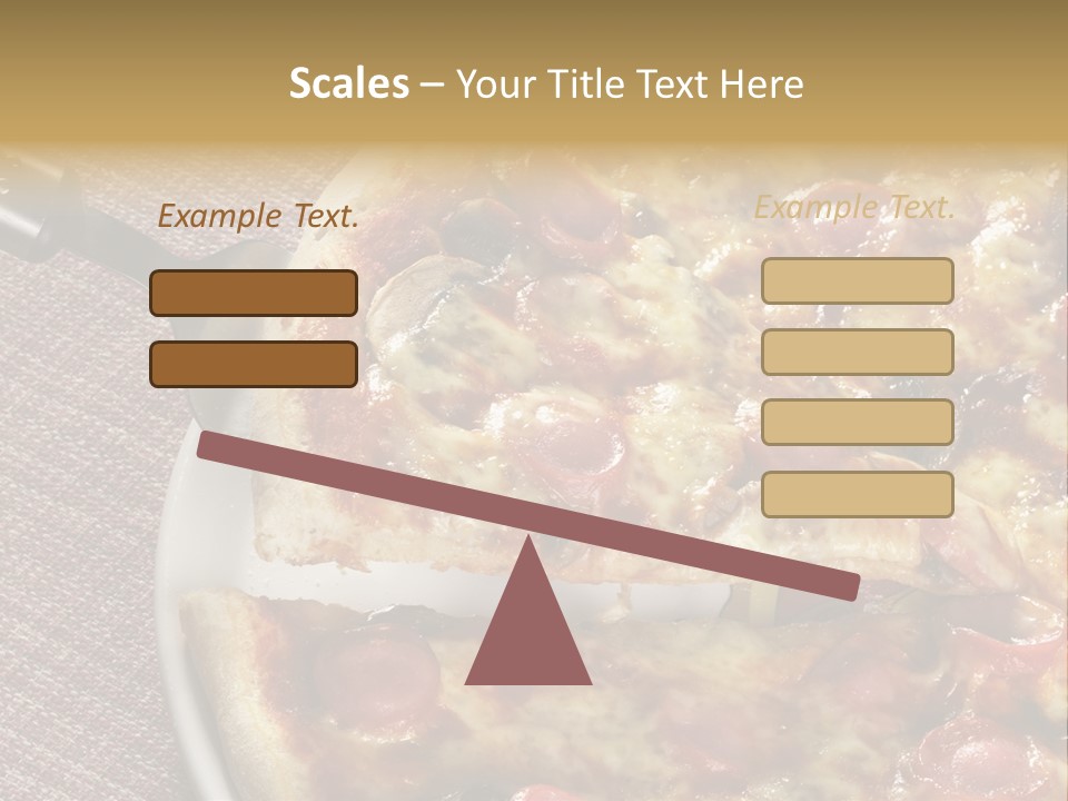 Pastry Dish Whole PowerPoint Template