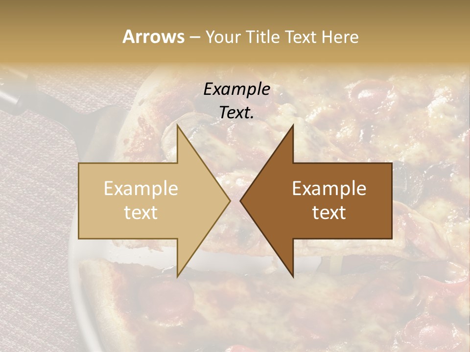 Pastry Dish Whole PowerPoint Template