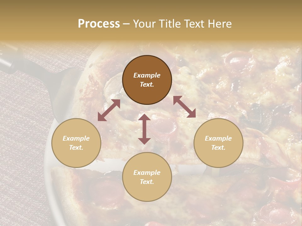 Pastry Dish Whole PowerPoint Template