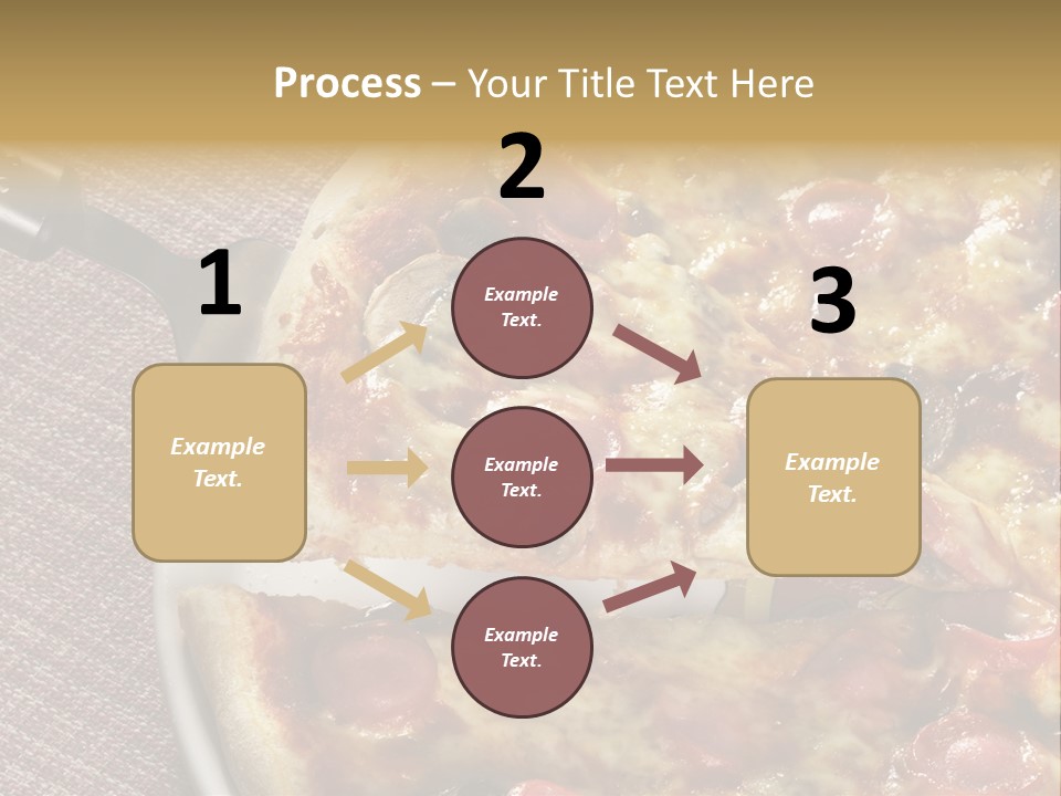 Pastry Dish Whole PowerPoint Template