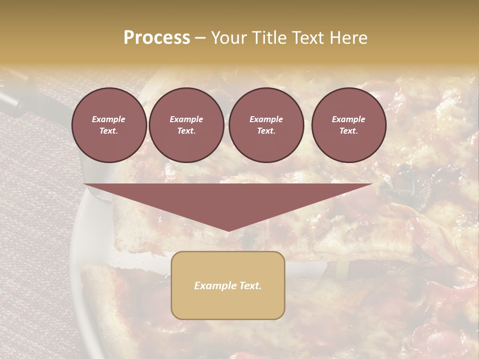Pastry Dish Whole PowerPoint Template