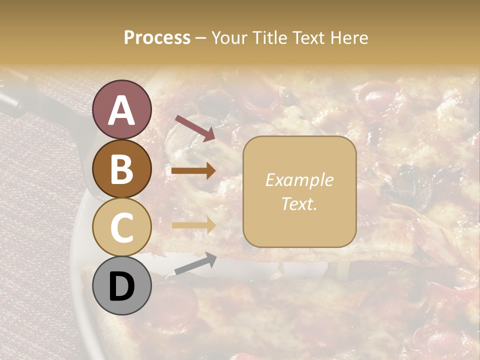 Pastry Dish Whole PowerPoint Template