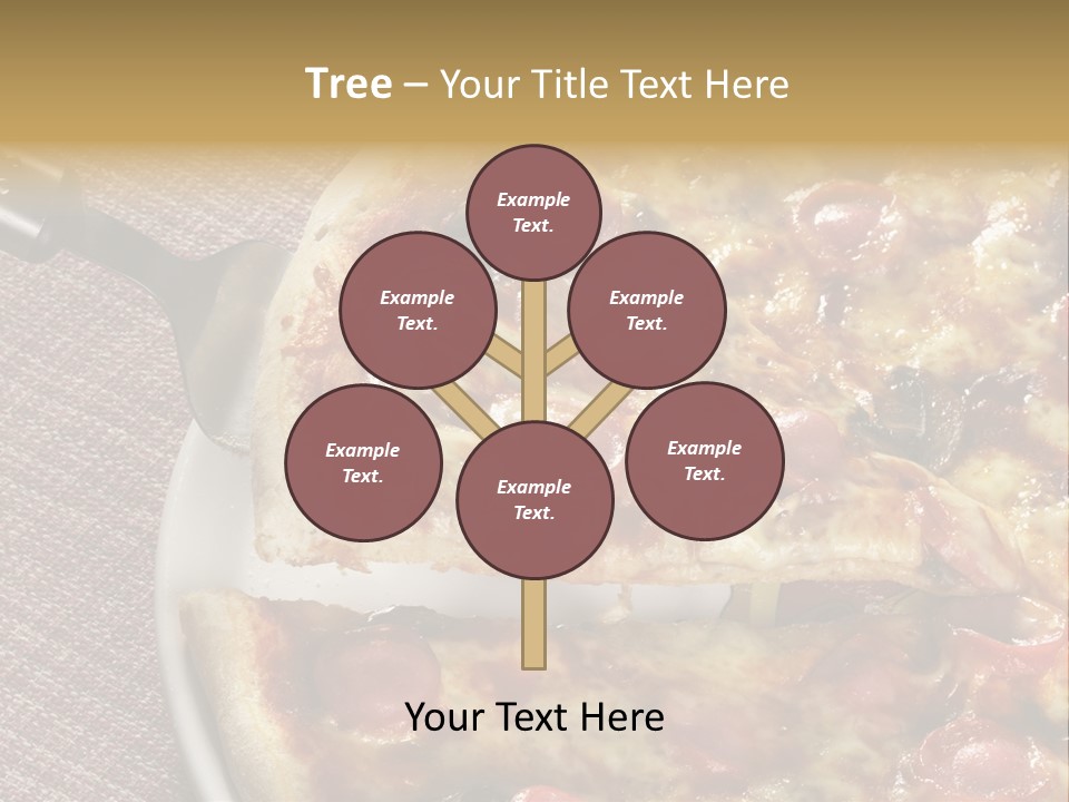 Pastry Dish Whole PowerPoint Template