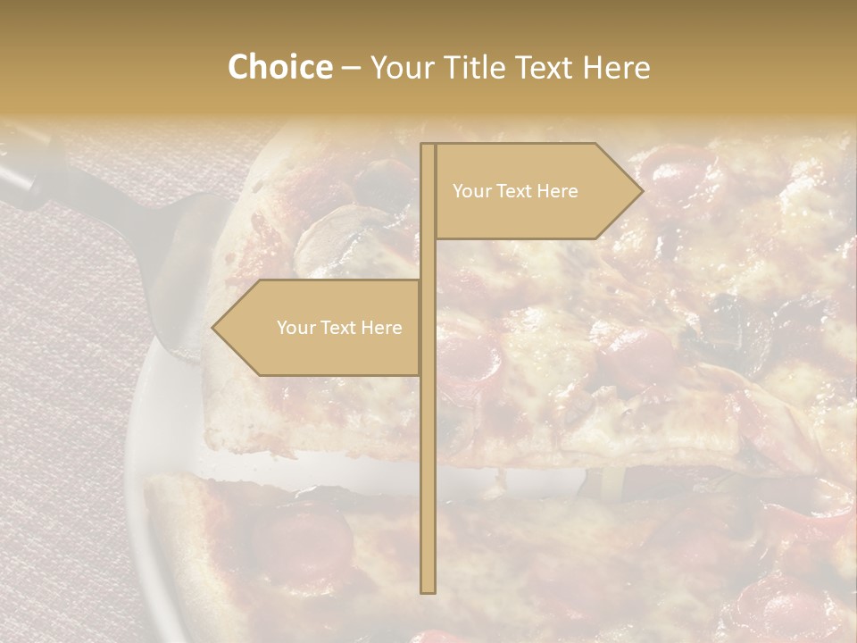 Pastry Dish Whole PowerPoint Template