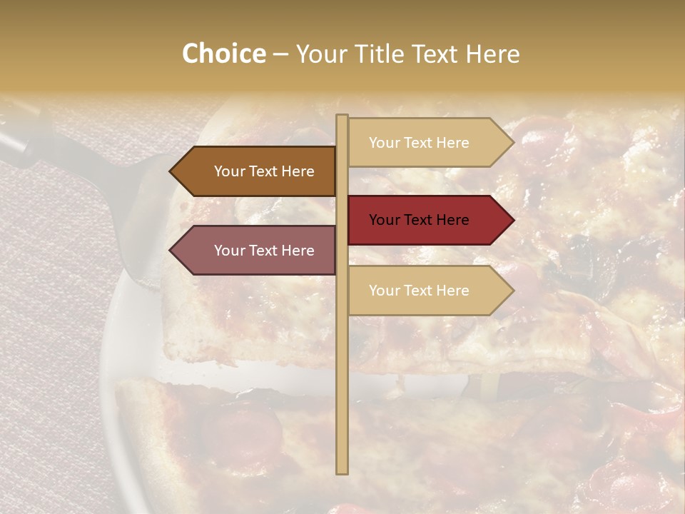 Pastry Dish Whole PowerPoint Template