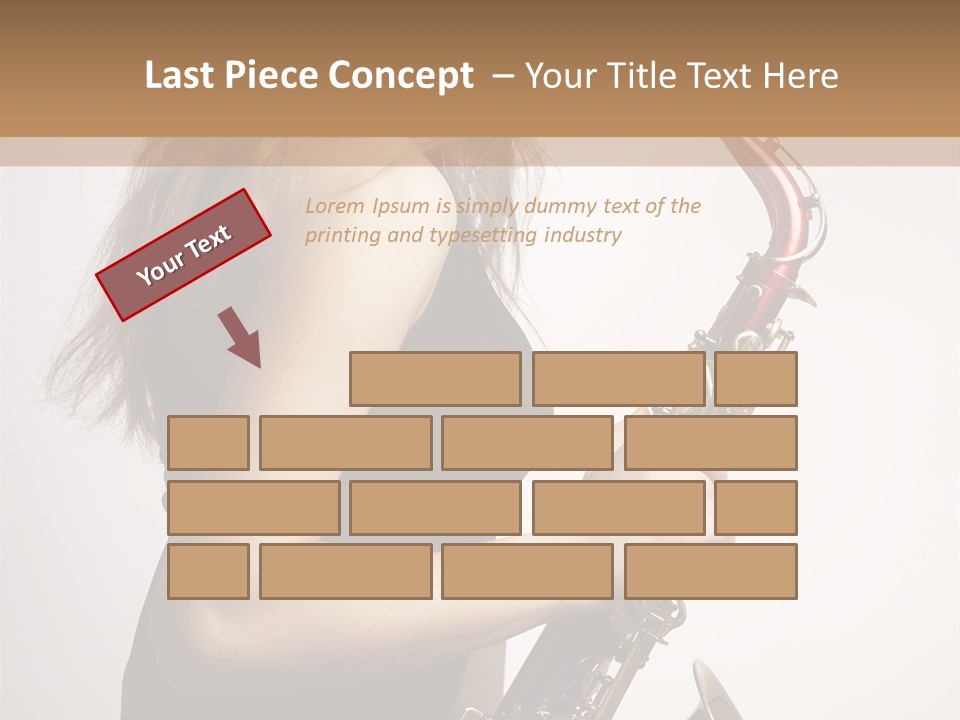 Beautiful Fashion Pleasure PowerPoint Template