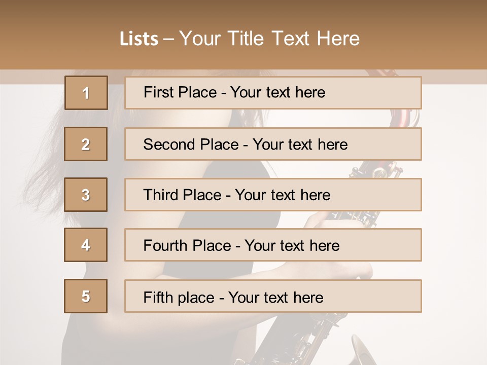 Beautiful Fashion Pleasure PowerPoint Template