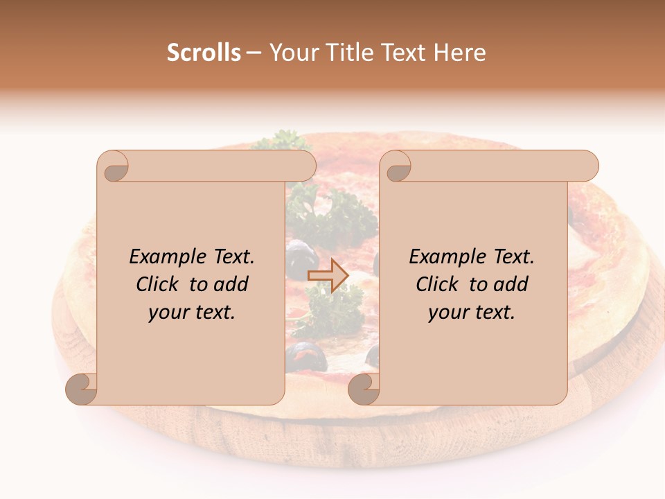Menu Template PowerPoint Template