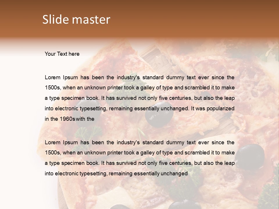 Pizza PowerPoint Template