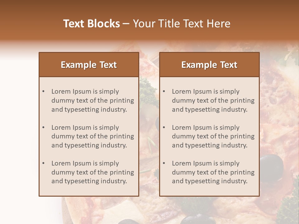 Pizza PowerPoint Template