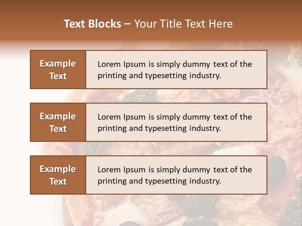 Pizza PowerPoint Template