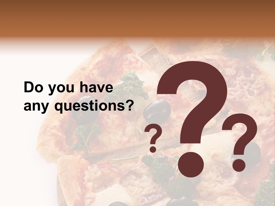 Pizza PowerPoint Template