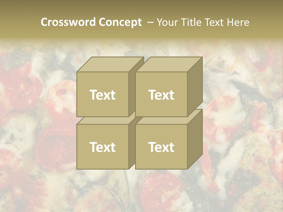 Tasty Gourmet Pizza PowerPoint Template