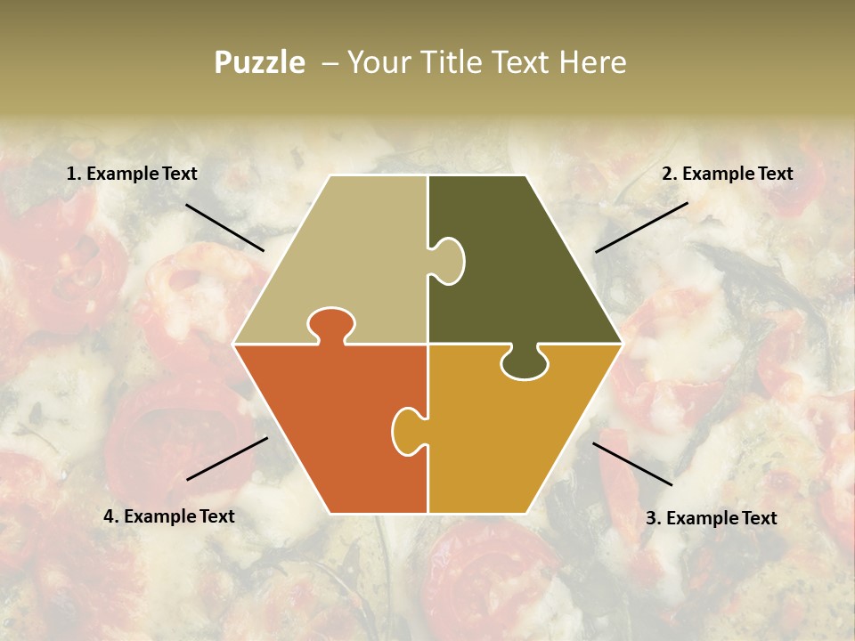 Tasty Gourmet Pizza PowerPoint Template