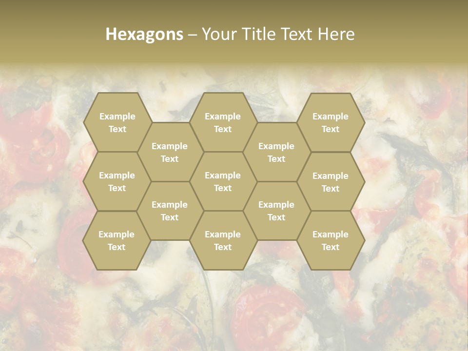 Tasty Gourmet Pizza PowerPoint Template