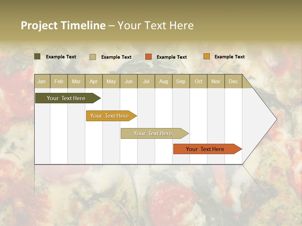 Tasty Gourmet Pizza PowerPoint Template