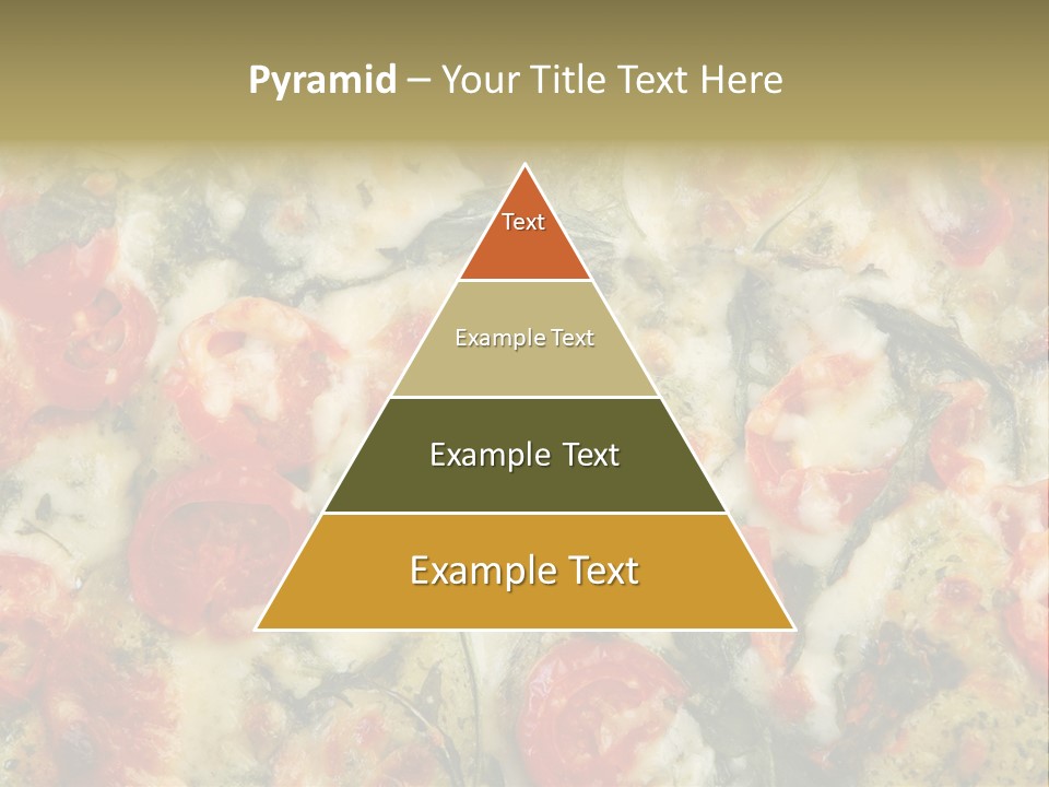 Tasty Gourmet Pizza PowerPoint Template