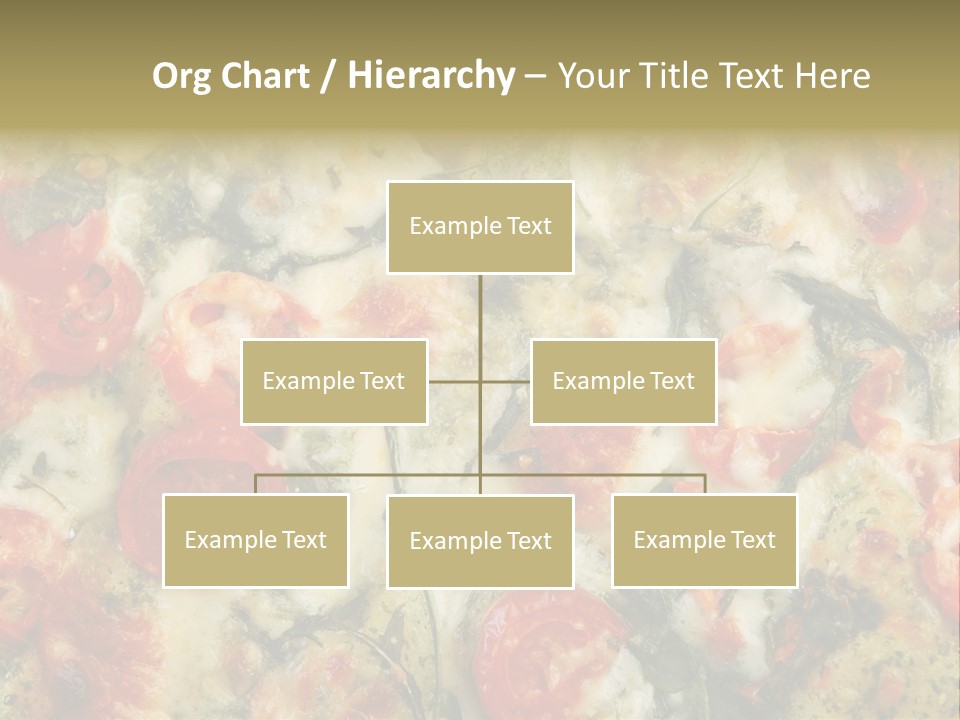 Tasty Gourmet Pizza PowerPoint Template