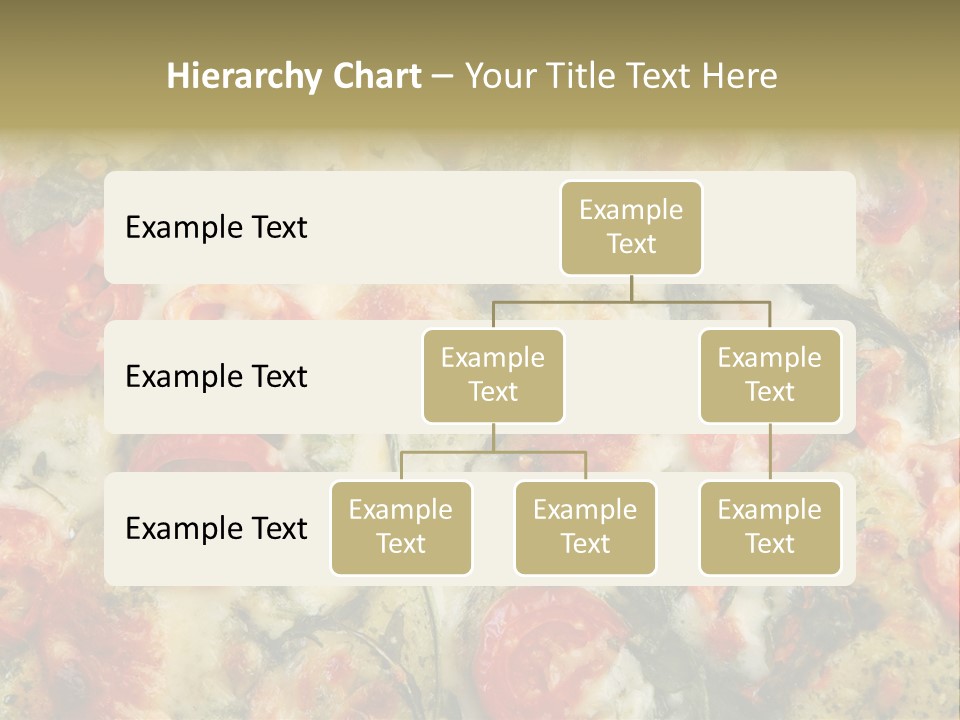 Tasty Gourmet Pizza PowerPoint Template