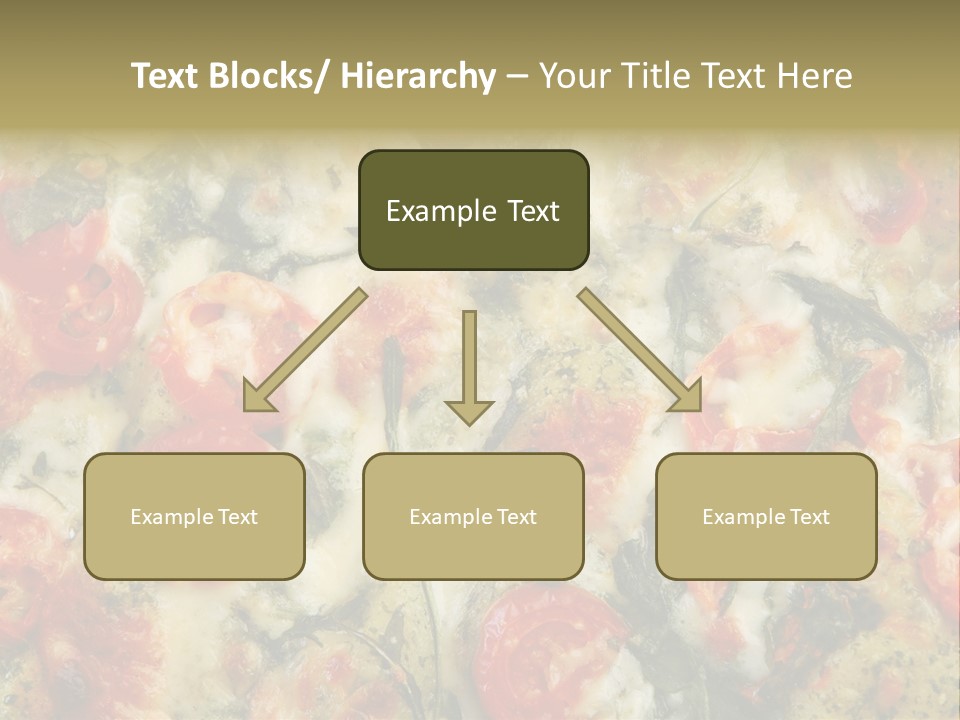 Tasty Gourmet Pizza PowerPoint Template