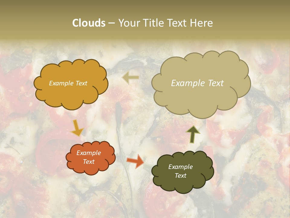 Tasty Gourmet Pizza PowerPoint Template