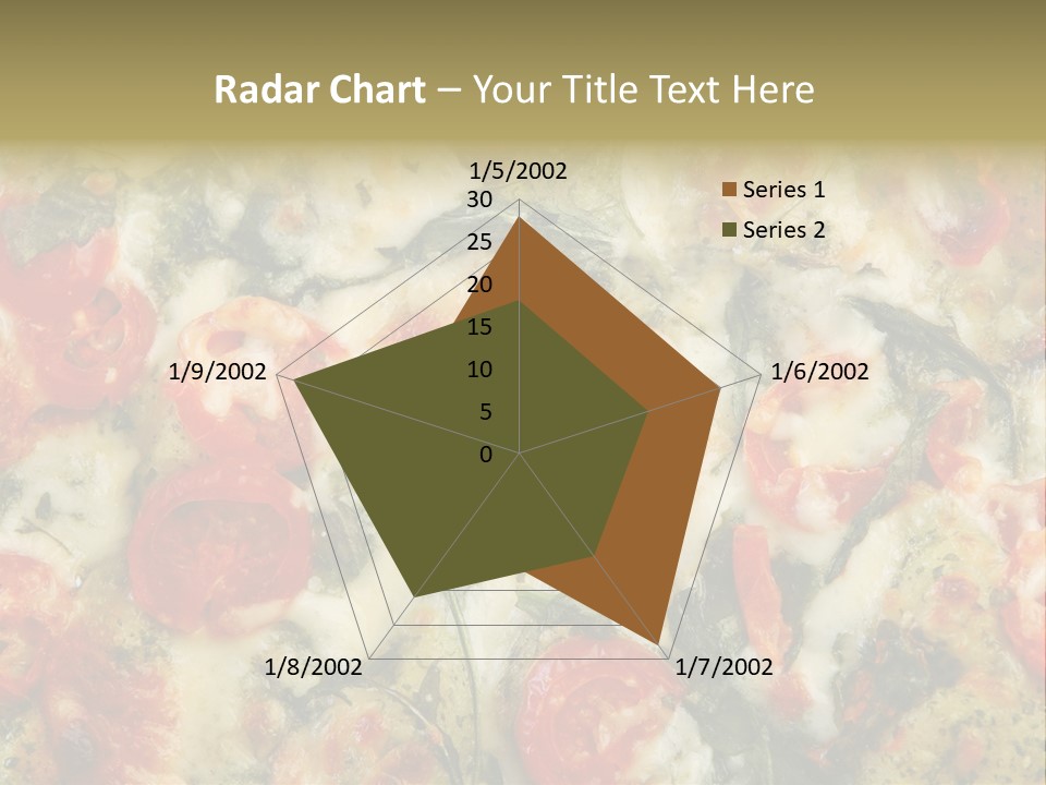 Tasty Gourmet Pizza PowerPoint Template